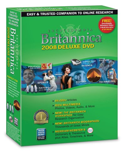Encyclopedia Britannica Deluxe 2008 [OLD VERSION]