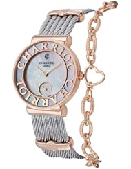 Charriol St Tropez Ladies Mother of Pearl Dial Rose Gold-tone Watch ST30PC.560.014