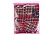 Avidlove Women Schoolgirl Skirt Cosplay Sleepwear Plaid Mini Pleated Dress Red (FBA) M