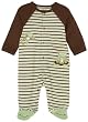 Little Me Frog Footie, Green Multi, 6 Month