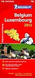 Belgium & Luxembourg 2012 National Map 716 (National Maps)