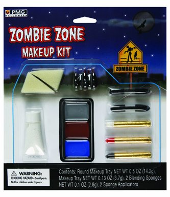 Zombie Zone Makeup Kit Adult (One-Size)