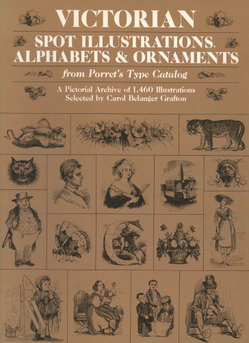 Victorian Spot Illustrations, Alphabets and Ornaments (Dover Pictorial Archives)