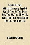 Japanisches Militarfahrzeug: Typ 90, Typ 10, Typ 81 Tan-Sam, Nns Typ 95, Typ 98 Ke-Ni, Typ 97 Chi-Ha, Mitsubishi Typ 89, Typ 3 Ka-Chi-