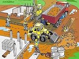 Construction + Excavator Jigsaw Puzzle 35pc