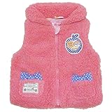 2016年 秋冬 アンパンマンガール アンパンマン ドキンちゃん ジップアップ ボアベスト Anpanman Girl ピンク◇80cm