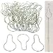 100 Chain Shower Curtain Hooks Sorting Organization Window Displays