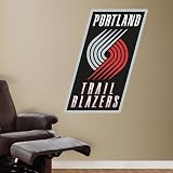 NBA Portland Trail Blazers Logo Vinyl Wall Graphic Decal Sticker Poster