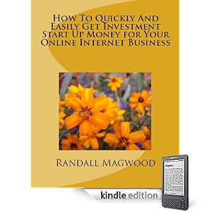 How To Quickly And Easily Get Investment Start Up Money for Your Online Internet Business