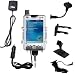 Car / Auto Multi Adapter Mount Holder GPS Navigation Kit for the Cingular iPaq h6325 with built in charger - Gomadic Brand