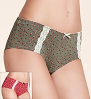 2 Pack Limited Collection Cotton Rich Floral Shorts