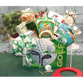 Golf Delights Themed Gourmet Gift Box--Medium