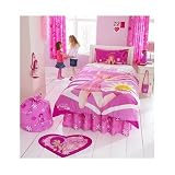 LazyTown Stephanie Bedroom Set - Duvet, Curtains, Rug & Fleece Blanket