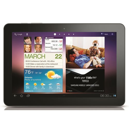 Samsung Galaxy Tab 10.1, 1000 MHz, NVIDIA Tegra 2, 16 GB, 16 GB, 256.5 mm (10.1 