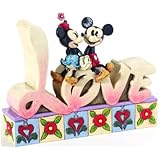 Disney Traditions by Jim Shore Love Inspirational Word Plaque 4-3/4-Inch