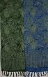 Batik Scarves - Paisley Prints, Blue & Green