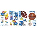 (Click to see discounted price) RoomMates RMK1100SCS University of Kansas Peel & Stick Appliques $12.99