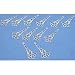 12 Silver Plated Chandelier Earrings Jewelry Findings