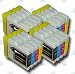 16 Chipped LC1000 Compatible Ink Cartridges for the Brother MFC-665CW Printer from 'The Ink Squid' - 4 x LC1000Bk - Black; 4 x LC1000C - Cyan (Blue); 4 x LC1000M - Magenta (Red); 4 x LC1000Y - Yellow. The Latest Chips, Fully Compatible With Brother DCP and MFC Printers and the Maximum ML Capacity of any Compatible Ink Cartridge.