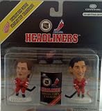 Headliners Nhlpa Detroit Red Wings Stanlley Cup Fedorov and Shanahan Figures