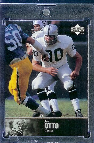 1997 Upper Deck Legends # 57 Jim Otto Oakland Raiders Football Card - Mint !!