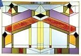 Window Treatment - Stained Glass Panels