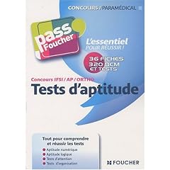 Concours IFSI/AP/Ortho Tests d'aptitude