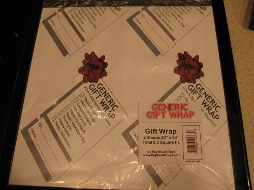 External hard drive:Generic Gift Wrap Funny Joke All Occasions Wrapping Paper