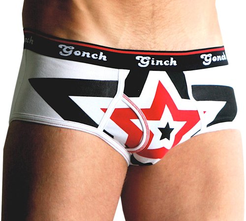 Ginch Gonch Men's Big Black Bang Brief