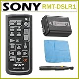Sony Alpha RMT-DSLR1 Camera Remote + Lens Pen + Microfiber Cleaning Cloth