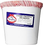Paradise Cherry Pineapple Mix, Whole Cherry, Wedged, 10 Pound Tub