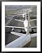 Airplane Traffic Jam on JFK Airport Runway, August 1968 Framed Art Poster Print by Bob Gomel, 31x39