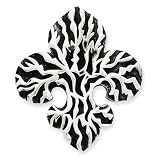Sterling Silver Gothic Fleur De Lis Pendant