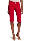 Democracy Women's Emb Back Pockets Bermuda Jean