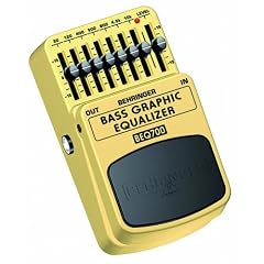 Behringer Bass Graphic Equalizer BEQ700 Ultimativer grafischer 7-Band Equalizer