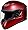 Shoei RF-1100 WINE RED SIZE:SML MOTORCYCLE Full-Face-Helmet