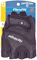Harbinger Fitness - Mens Flexfit Lifting Gloves L, 2 gloves