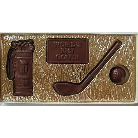 Milk Chocolate Golfing Gift