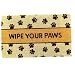 Pet Studio Coir Fiber Door Mat Leopard Wipe Paws