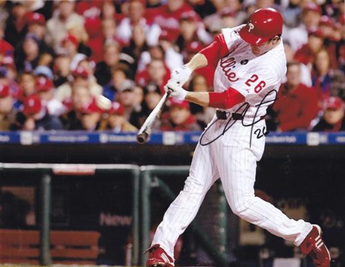 Chase Utley Signed Autographed 8 X 10 Photo Philadelphia Phillies at Amazon.com