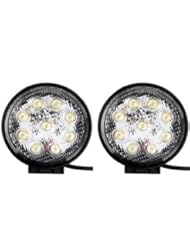 Lighting: XCSOURCE? 27W Offroad Driving LED Work Flood Light 4X4 Truck Jeep ATV 9-30V 2100 Lumen Waterproof Round Spot light LD208B - XCSOURCE