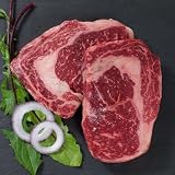 Wagyu Beef Rib Eye Steaks - Marble Grade 5/6 - 4 (10 oz) Rib Eyes