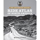 Ride Atlas of North America: U.S., Canada, Mexico [With Wall Map] by Rand McNally