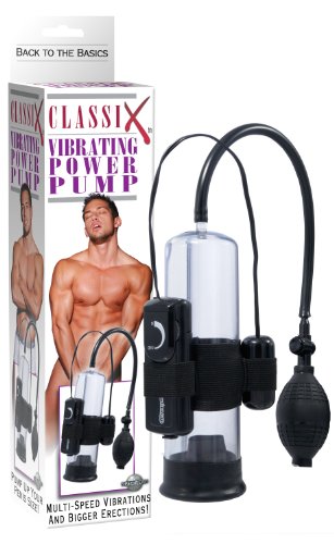 Classix Vibrating Power Pump, Black