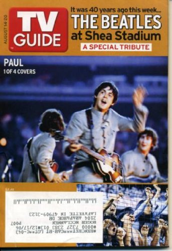 TV Guide August 14 2005 Beatles Tribute, Beatles Cover
