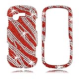 Talon 15884 Full Diamond Bling Phone Shell for Samsung A667 Evergreen (Zebr ....