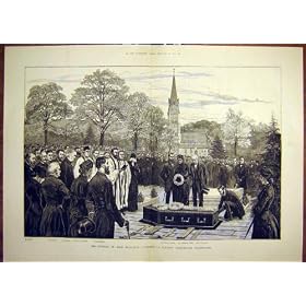 Cimeti�re Chatsworth de Cavendish Edensor de 1882 Enterrements