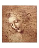 Female Head (La Scapigliata), c.1508 Art Poster Print by Leonardo da Vinci , 24x30