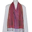 Mens Neck Scarf Accessory Jacquard Design Wool Muffler 12 x 60 inches (wsmf139)