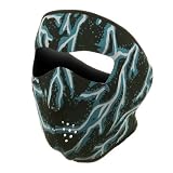 Full face Mask-Blue Lightning W11S23D